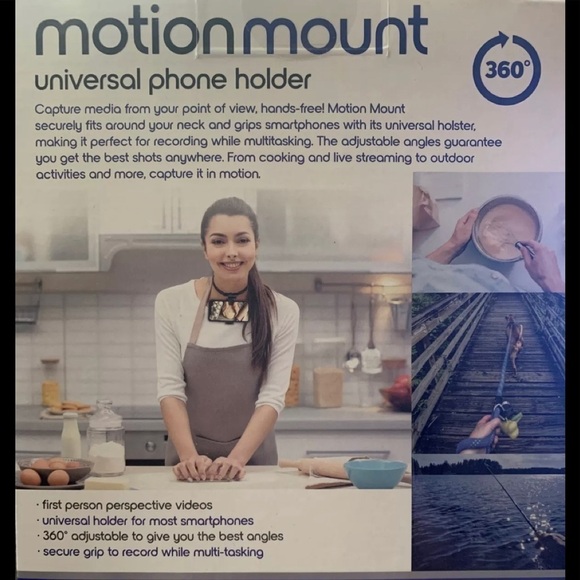 Universal Phone Holder | Point-of-View Motion Mount | NEW IN BOX - Picture 6 of 6